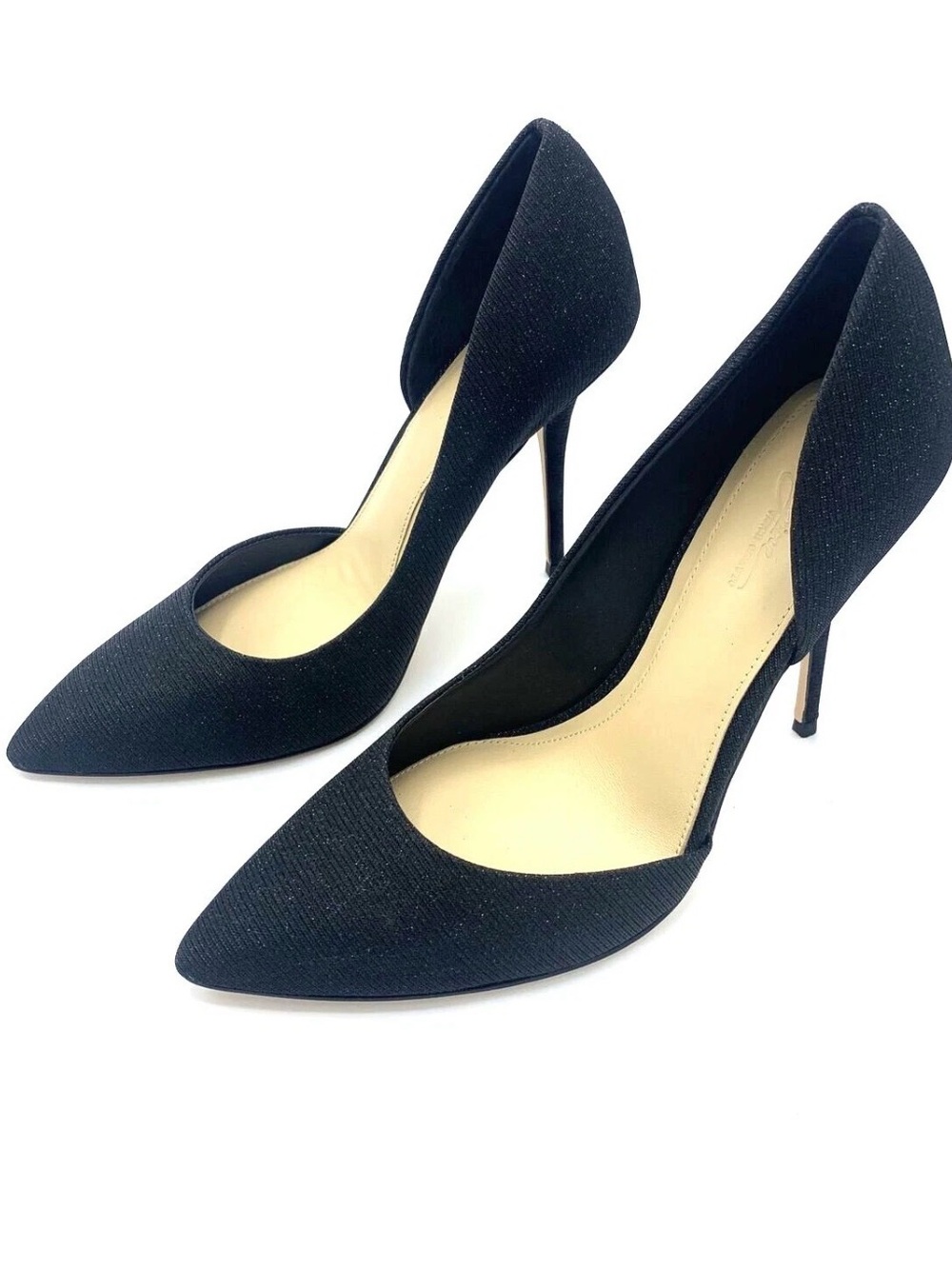 Vince Camuto Black Pointed D'Orsay Stiletto Pumps